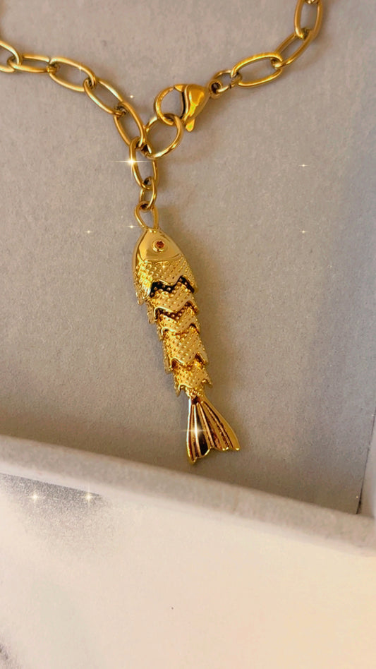 Layer Fish gold