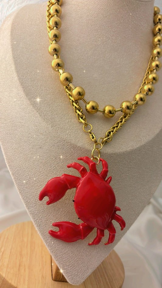 Collar maxi cangrejo