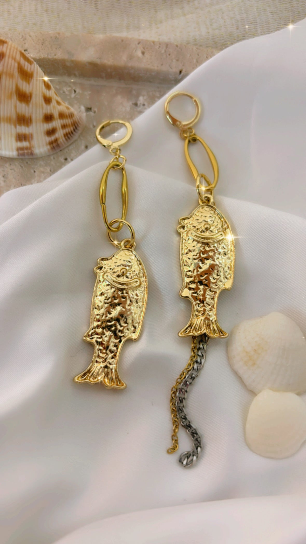 Aretes Golden fish