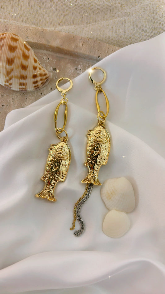 Aretes Golden fish
