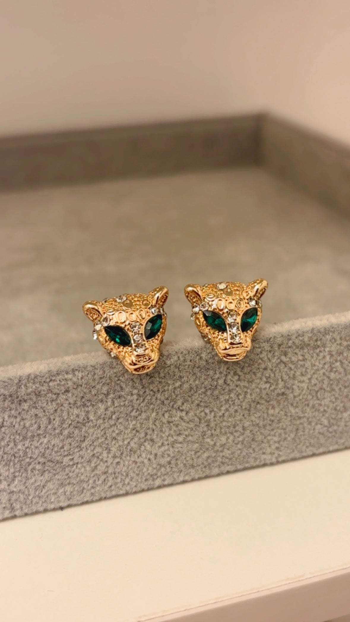 Aretes Leopardo glam