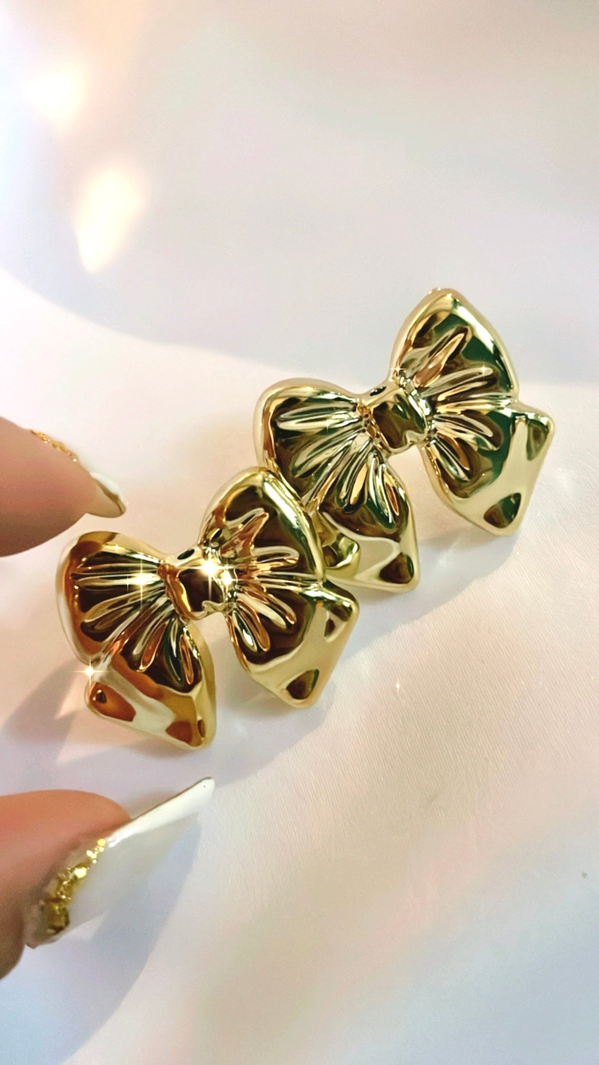 Aretes moños cute