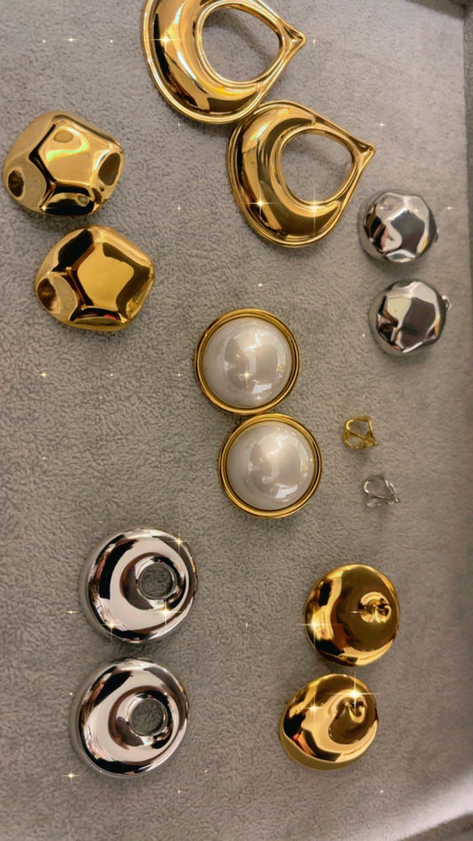 Aretes dorados Dona
