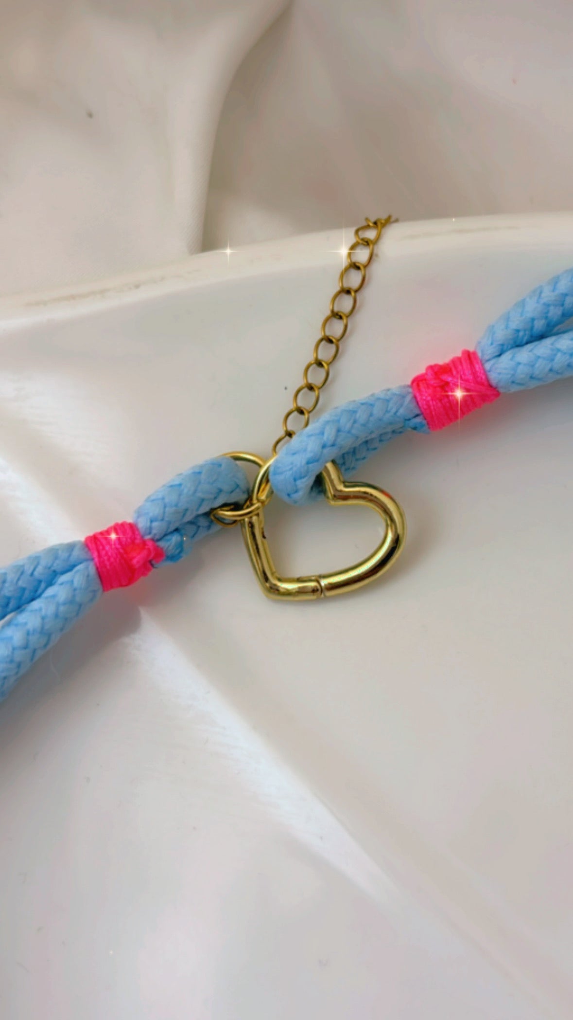 Collar doble Cora agujeta