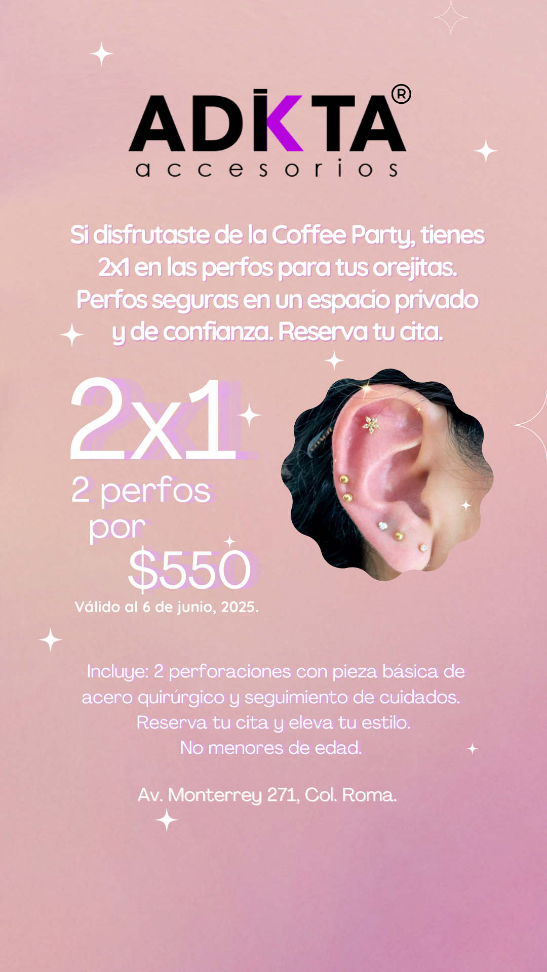 Promo especial Coffee Party